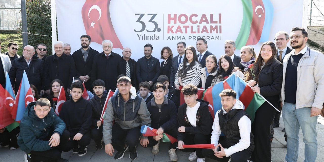 HOCALI ŞEHİTLERİ BAĞCILAR’DA ANILDI