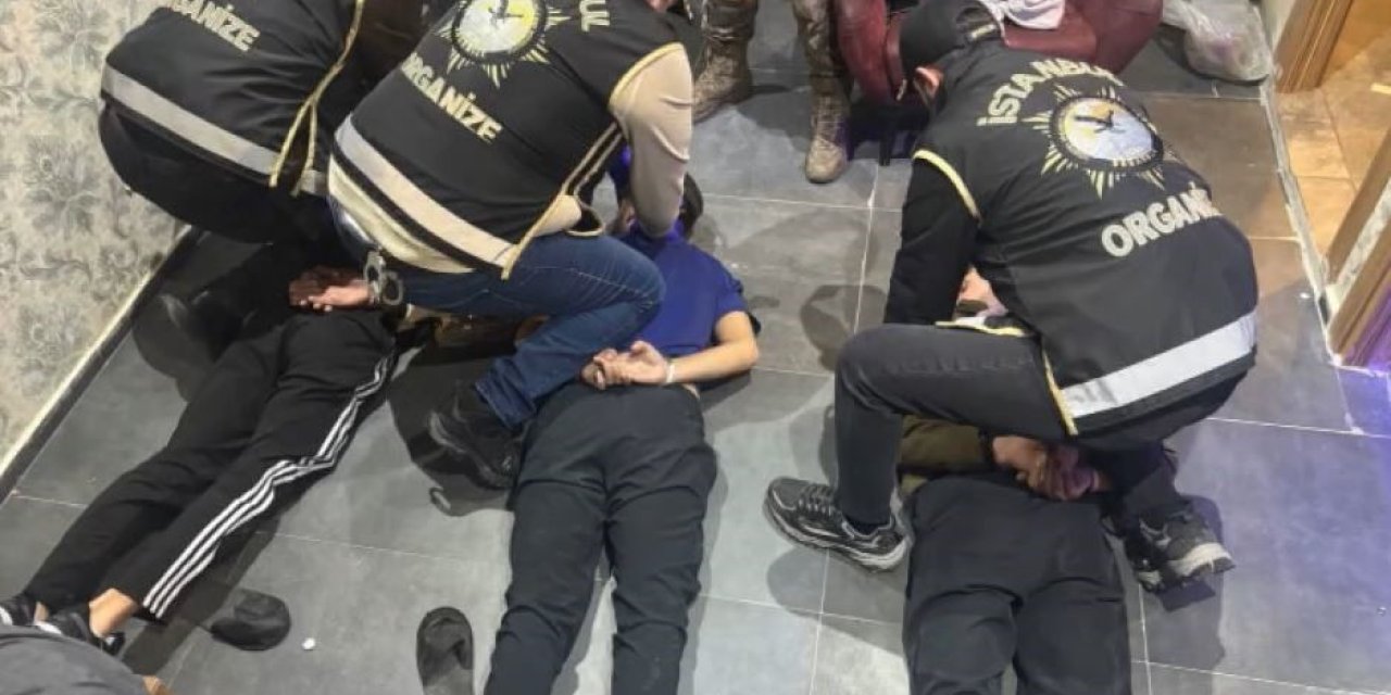 İSTANBUL’DA ÇETE OPERASYONU: 4 GÖZALTI