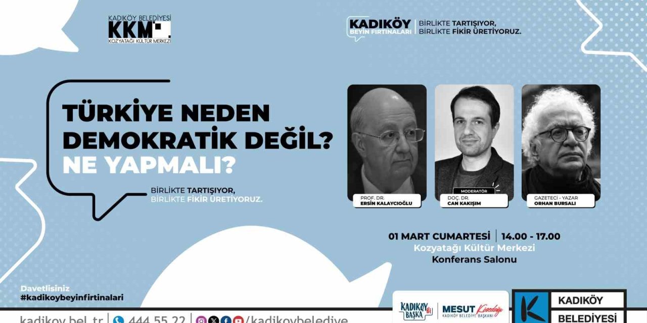 "KADIKÖY BEYİN FIRTINALARI" PANELİ BAŞLIYOR