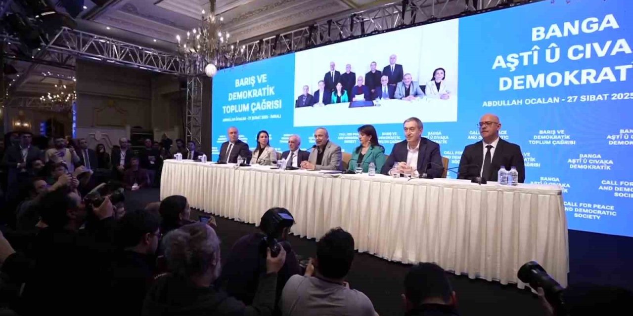 ABDULLAH ÖCALAN’IN ÇAĞRISI: "TÜM GRUPLAR SİLAH BIRAKMALI VE PKK KENDİNİ FESHETMELİDİR"