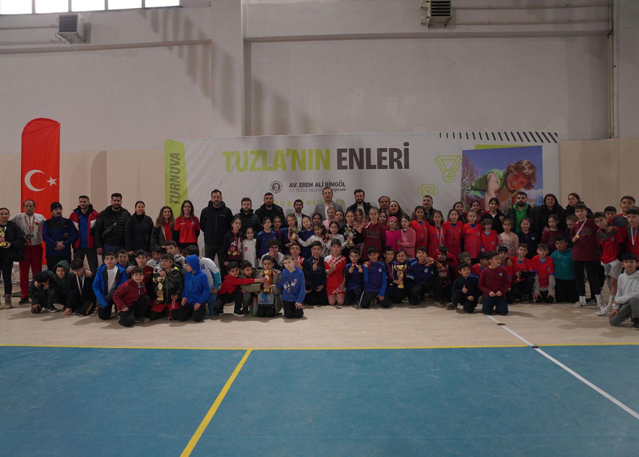Tuzla’da geleceğin şampiyonları yarıştı