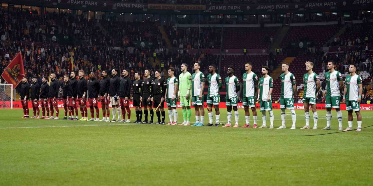 ZİRAAT TÜRKİYE KUPASI: GALATASARAY: 0 - KONYASPOR: 0 (MAÇ DEVAM EDİYOR)