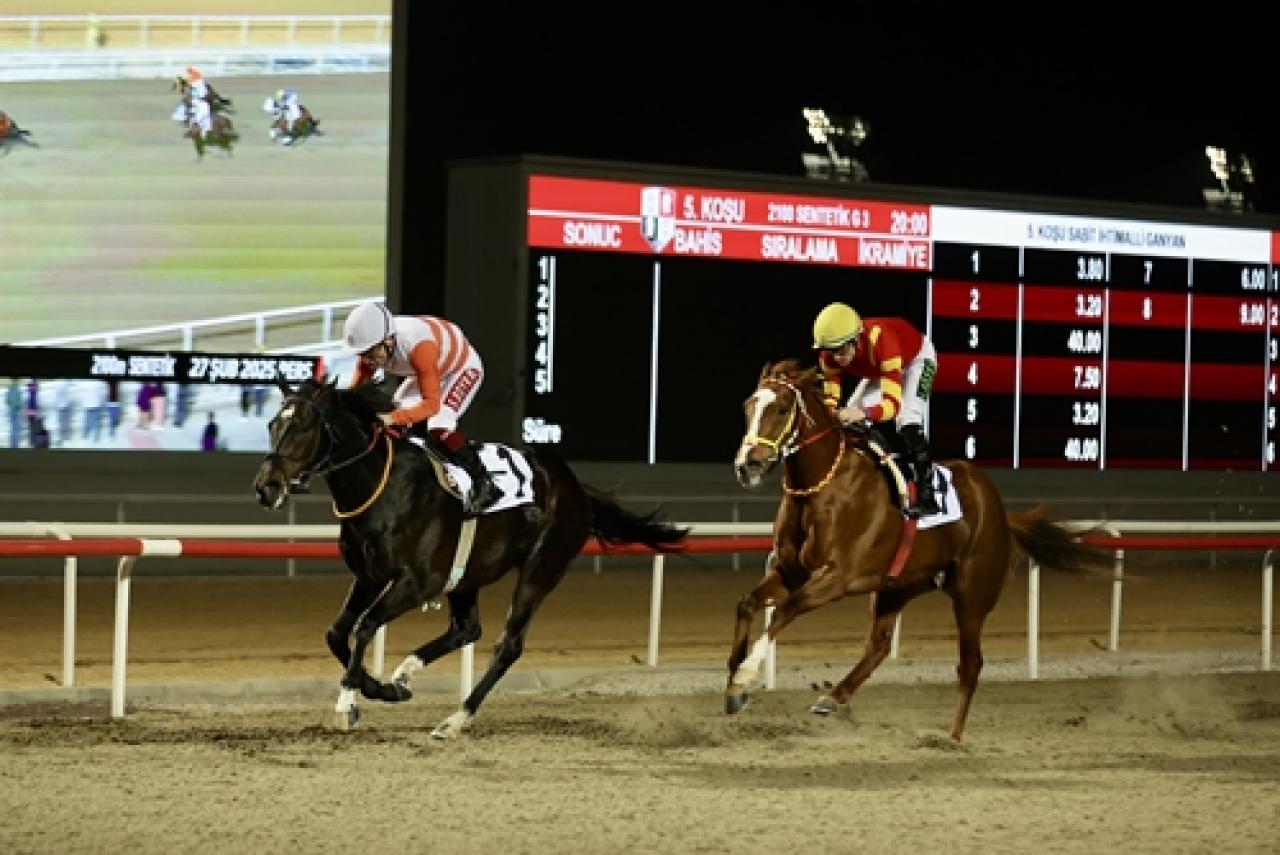 Antalya'da düzenlenen G3 Koşuyu Captain Fantastic kazandı