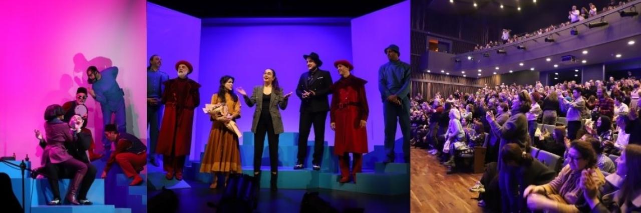 13. TİYATRODA ŞENLİĞİ “39 BUÇUK BASAMAK” OYUNUYLA SONA ERDİ