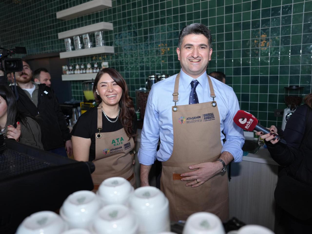 ATAŞEHİR’DE SOSYAL TESİS SAYISI ARTIYOR: 5’İNCİ ATA KAFE ÖRNEK MAHALLESİ’NE AÇILDI