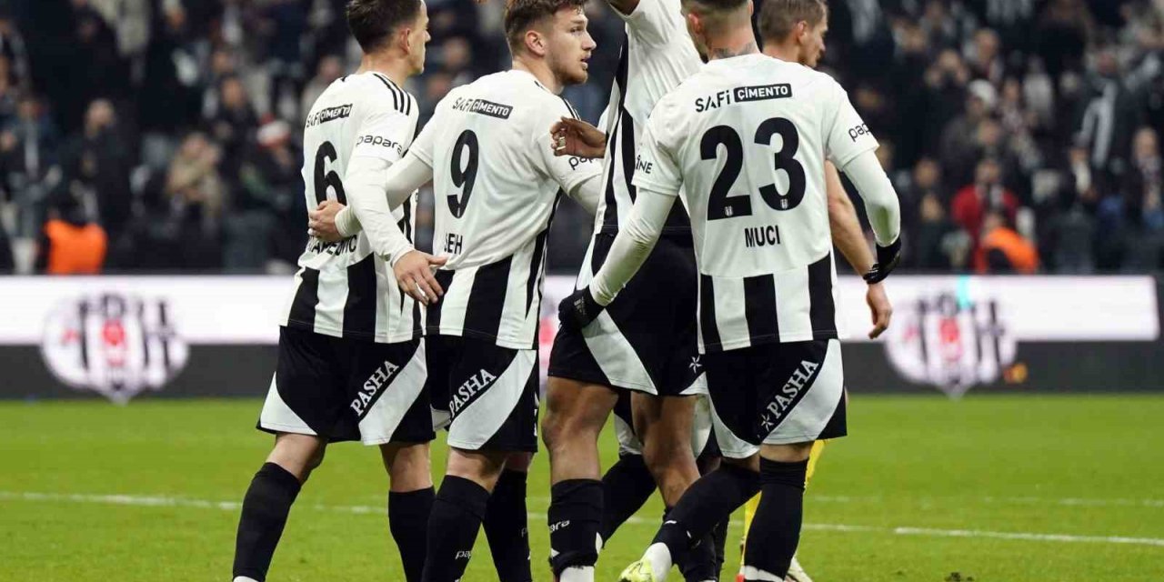 BEŞİKTAŞ BU SEZON İLK KEZ 4 MAÇ ÜST ÜSTE KAZANDI