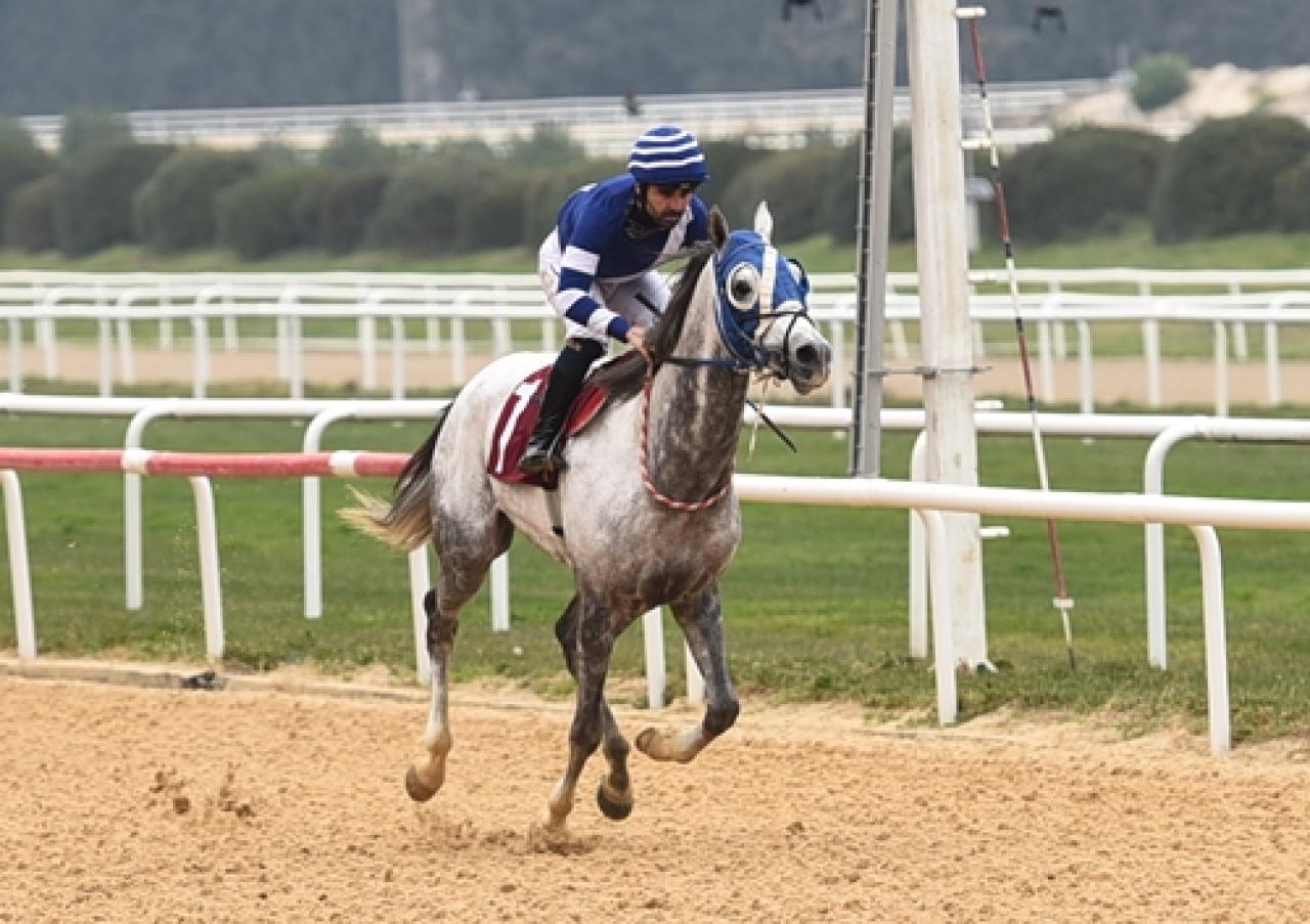 M. Turhan Oğan Koşusu'nda Beyazışık beyaz bayrak ayna yaptı