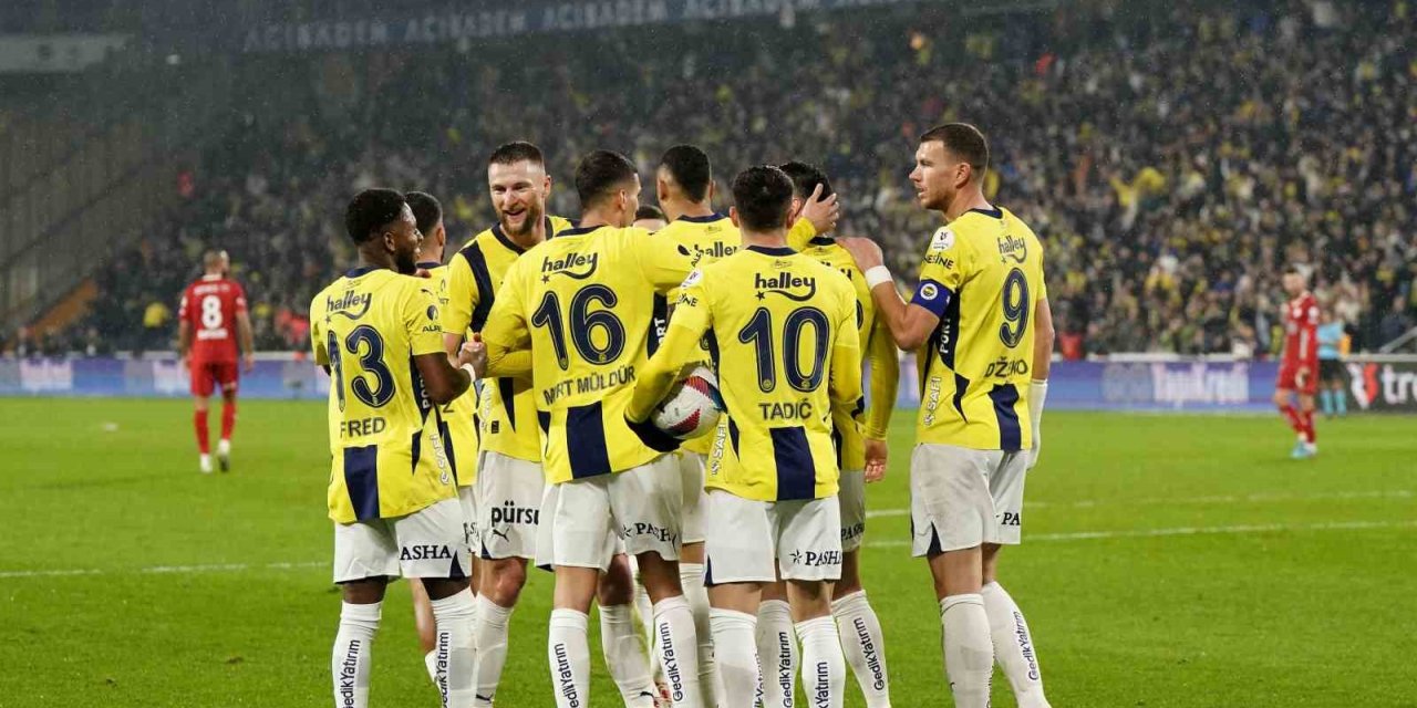 TRENDYOL SÜPER LİG: FENERBAHÇE: 3 - ANTALYASPOR: 0 (İLK YARI)
