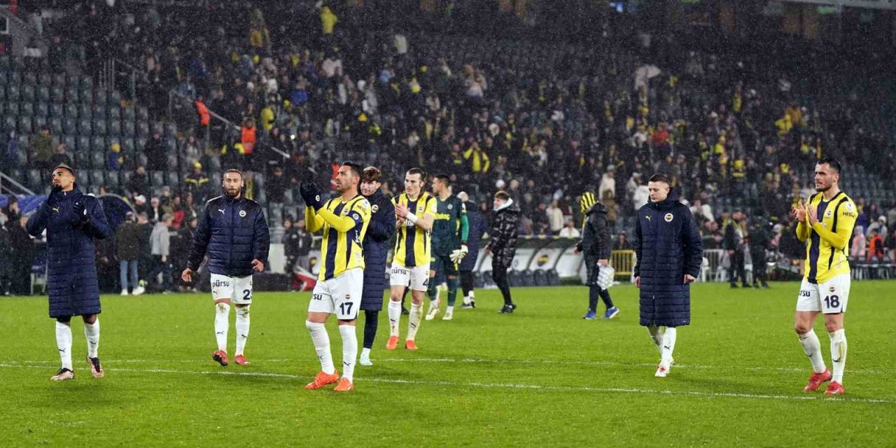 TRENDYOL SÜPER LİG: FENERBAHÇE: 3 - ANTALYASPOR: 0 (MAÇ SONUCU)