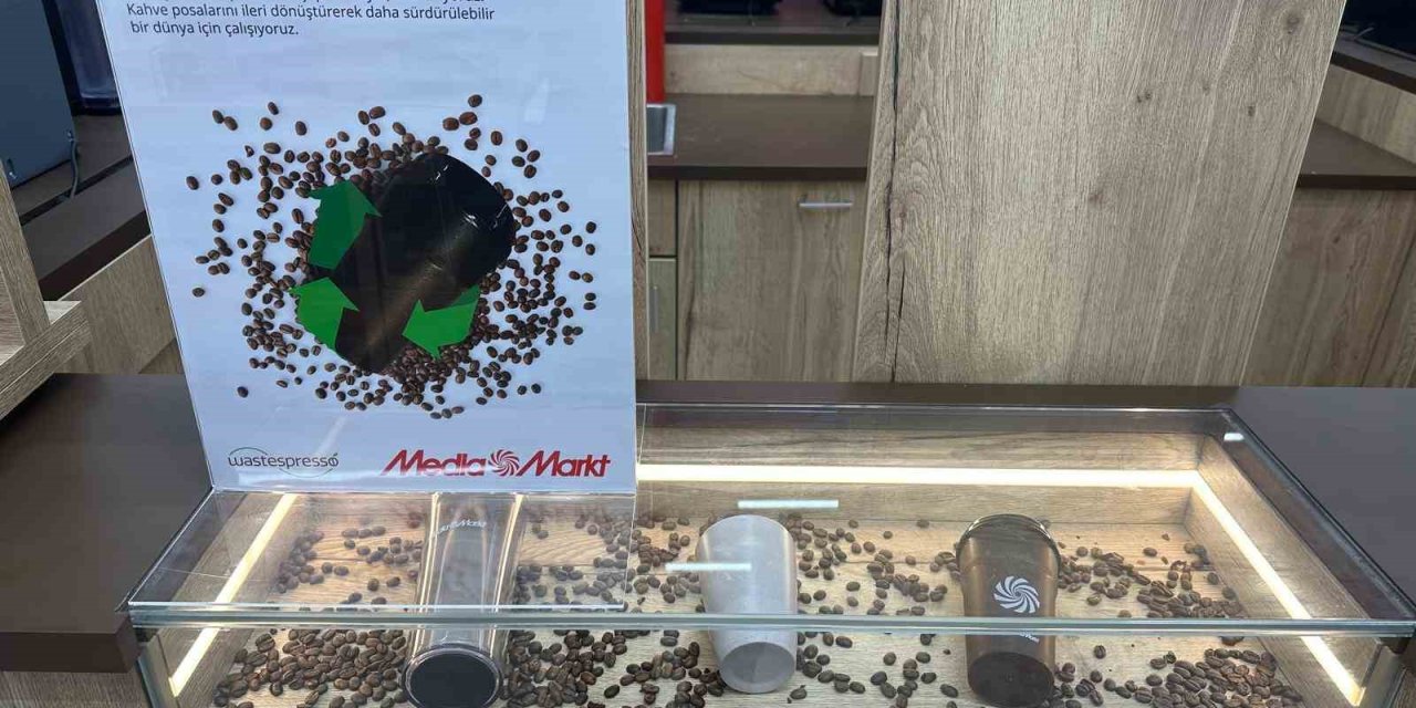 MEDİAMARKT TÜRKİYE, KAHVE POSASI PROJESİNİ TECH ARENA KONSEPT MAĞAZASINA TAŞIDI