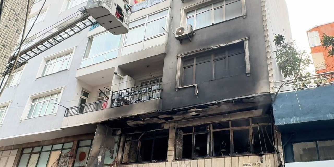 BAHÇELİEVLER’DE KORKUTAN YANGIN