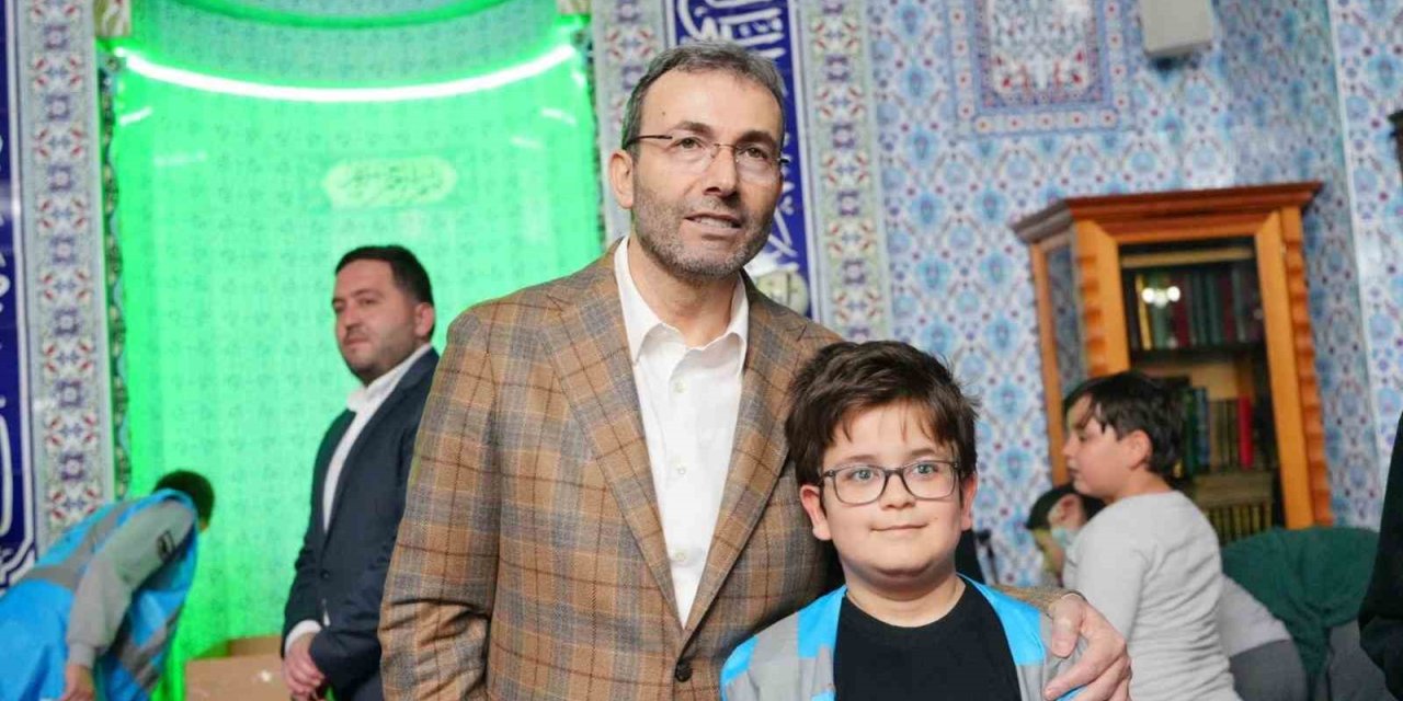 BAŞKAN AHMET CİN’DEN "ÇOCUKLU CAMİ"DE ANLAMLI BULUŞMA