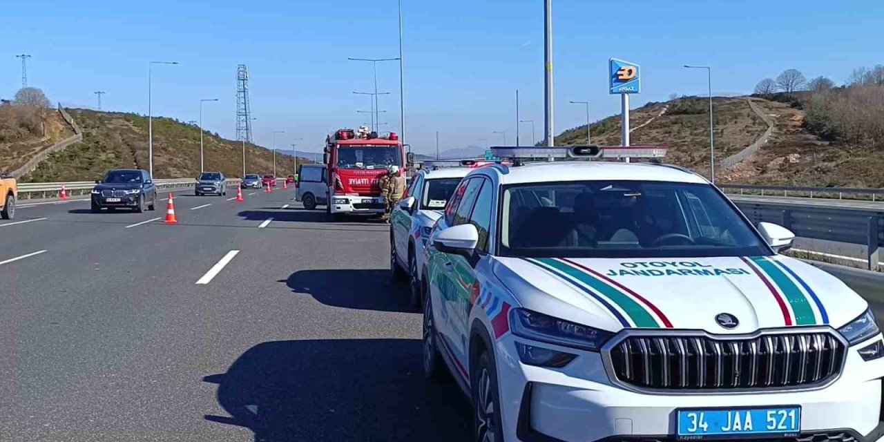 KUZEY MARMARA OTOYOLU’NDA TRAFİK KAZASI: 1 ÖLÜ 1 YARALI