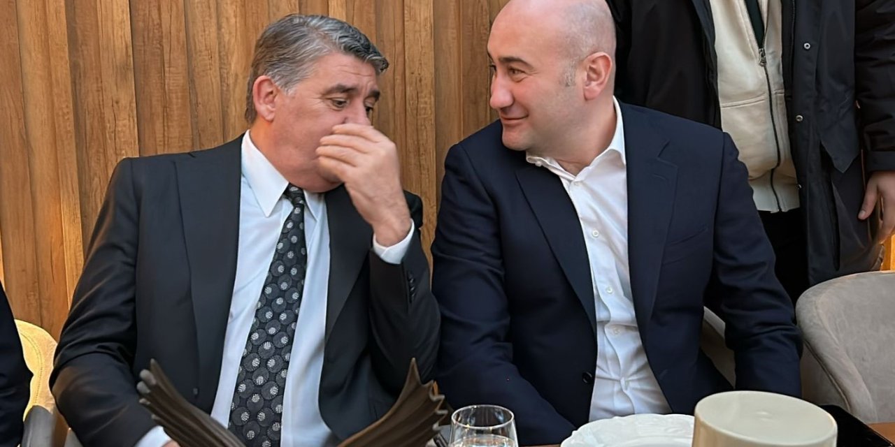 SERDAL ADALI İLE HÜSEYİN YÜCEL İFTAR YEMEĞİNDE BULUŞTU