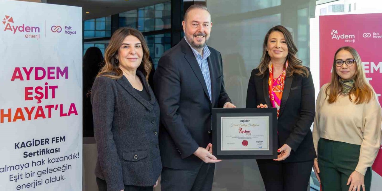 AYDEM ENERJİ’YE FEM SERTİFİKASI