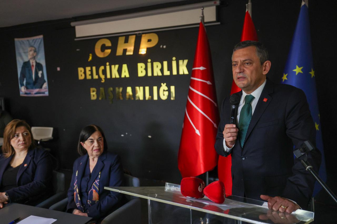 Cumhuriyet Halk Partisi Lideri Özgür Özel, CHP Belçika Birlik Başkanlığını Ziyaret Etti