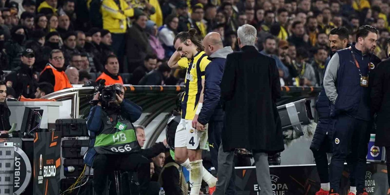 ÇAĞLAR SÖYÜNCÜ MAÇA DEVAM EDEMEDİ