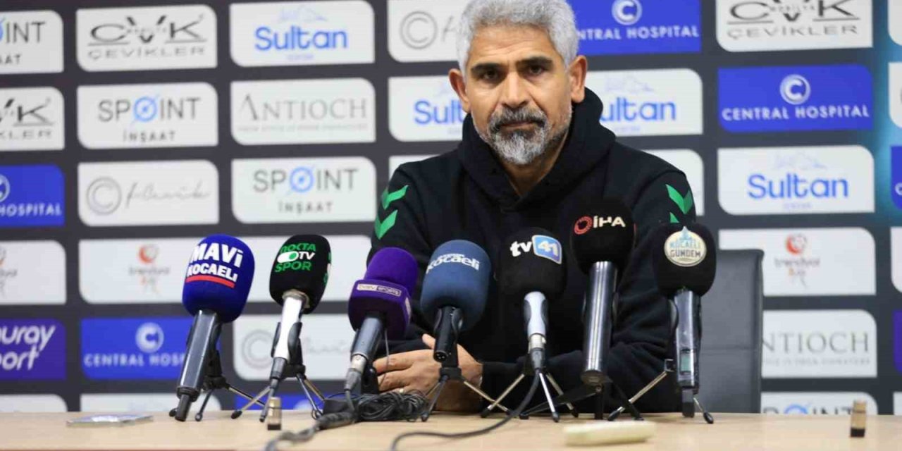 İSMET TAŞDEMİR: "TAKIMIMIN İKİNCİ YARIDAKİ GÖSTERDİĞİ MÜCADELEDEN MEMNUNUM"