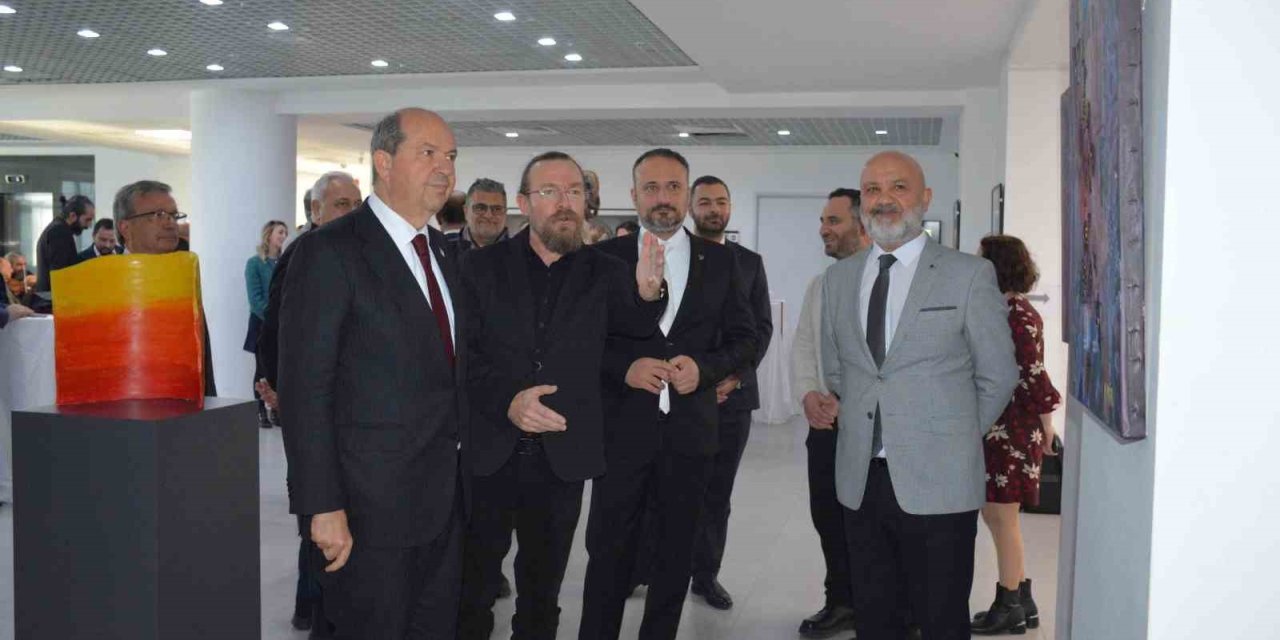 KKTC CUMHURBAŞKANI ERSİN TATAR, 8 MART DÜNYA KADINLAR GÜNÜ SERGİSİ’NİN AÇILIŞINI YAPTI