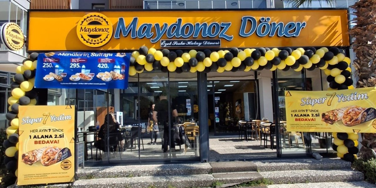 TMSF YÖNETİMİNDEKİ MAYDONOZ DÖNER ŞUBE AÇMAYA DEVAM EDİYOR