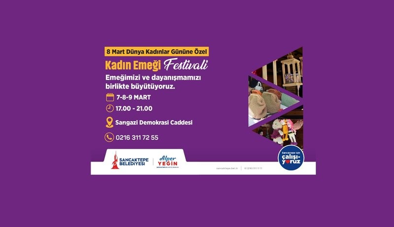 SANCAKTEPE’DE 8 MART’A KADINLAR GÜNÜ ETKİNLİĞİ