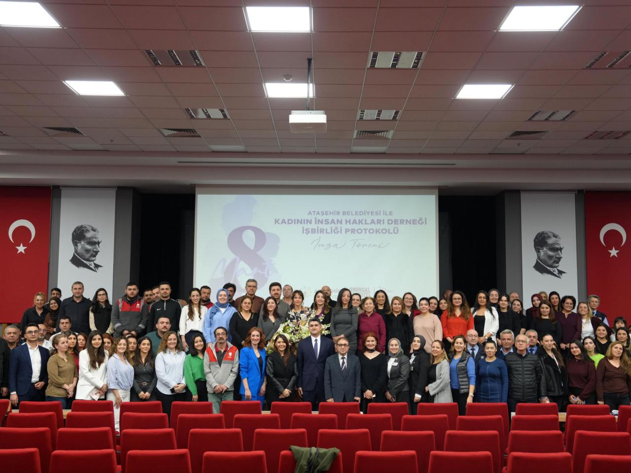 ATAŞEHİR BELEDİYESİ’NDEN KADIN HAKLARI MÜCADELESİNE DESTEK