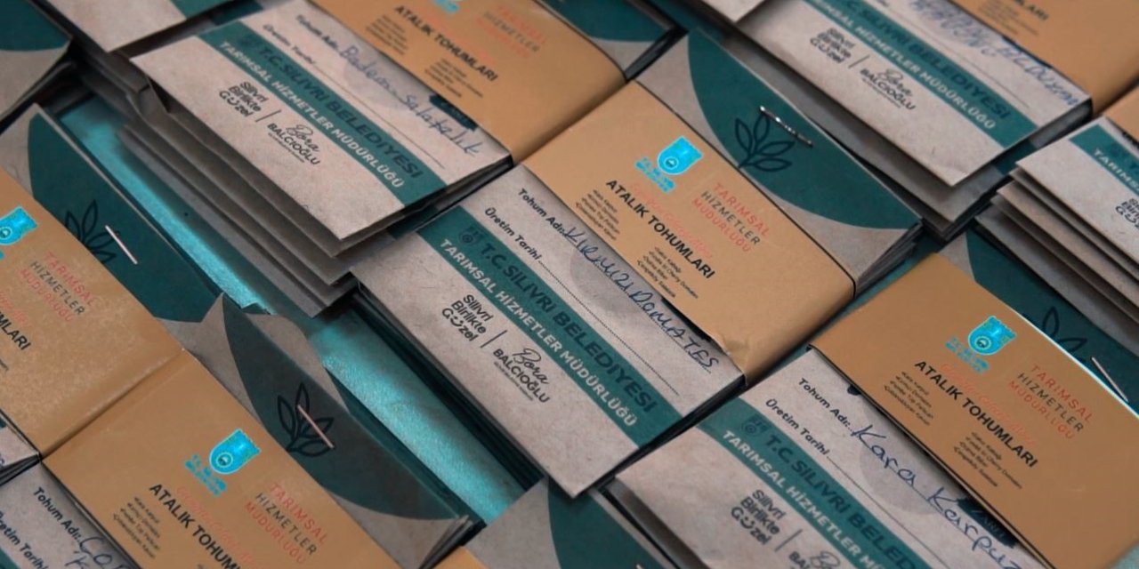 SİLİVRİ’DE ATALIK TOHUMLARLA GEÇMİŞİN MİRASI GELECEĞE AKTARILIYOR