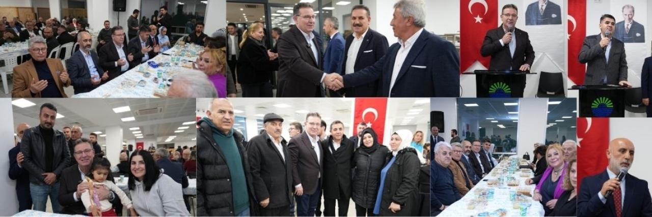 BAŞKAN AKSU, İFTAR YEMEĞİNDE SİVAS, AMASYA, TOKATLI KOMŞULARIYLA BULUŞTU