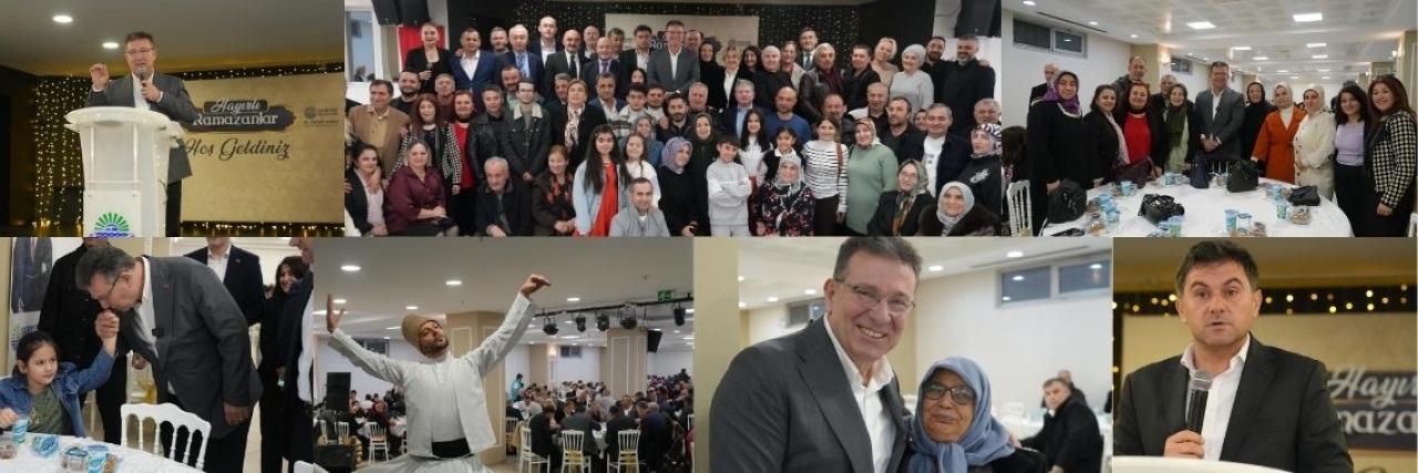 BAŞKAN AKSU, İFTARDA ORDULU HEMŞERİLERİYLE BULUŞTU