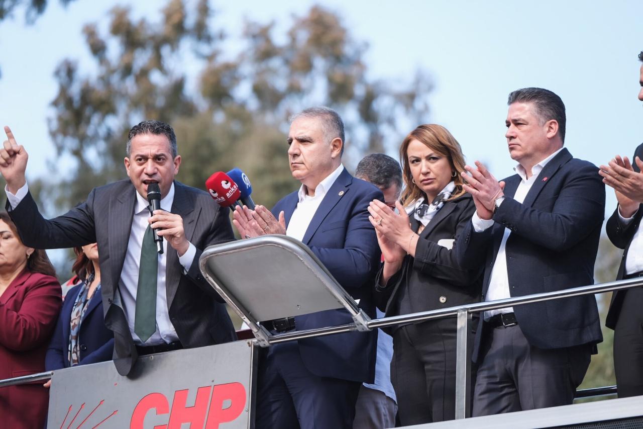 CHP Heyeti Arsuz'da... Ali Mahir Başarır: 