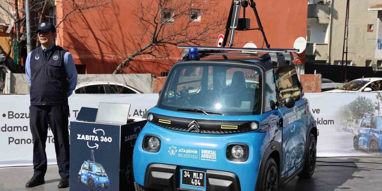 ATAŞEHİR’DE ŞEHİR DENETİMİNE YAPAY ZEKA DOKUNUŞU: ’ZABITA360’ YOLLARA ÇIKTI