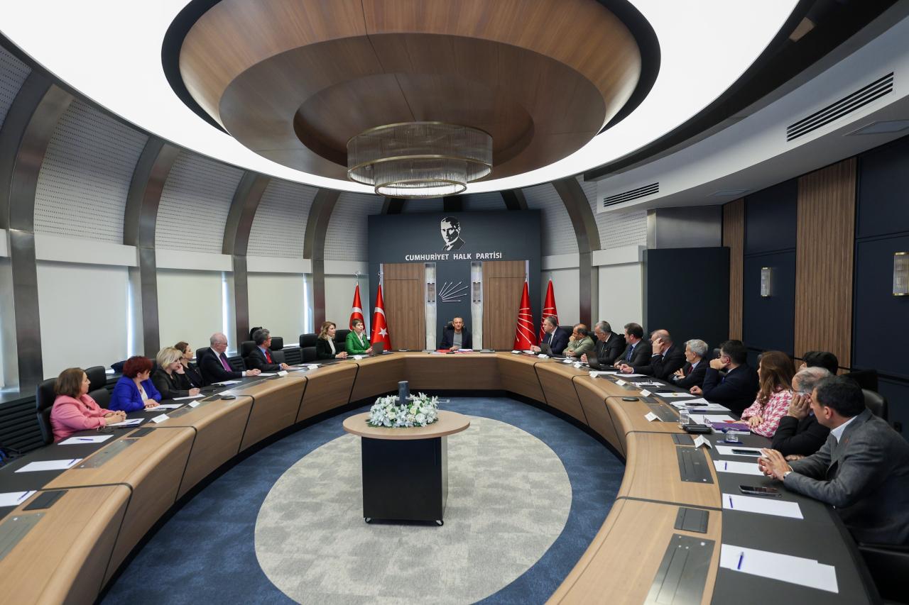 CHP Genel Başkanı Özgür Özel, Sağlık Kurulu Toplantısına Başkanlık Etti