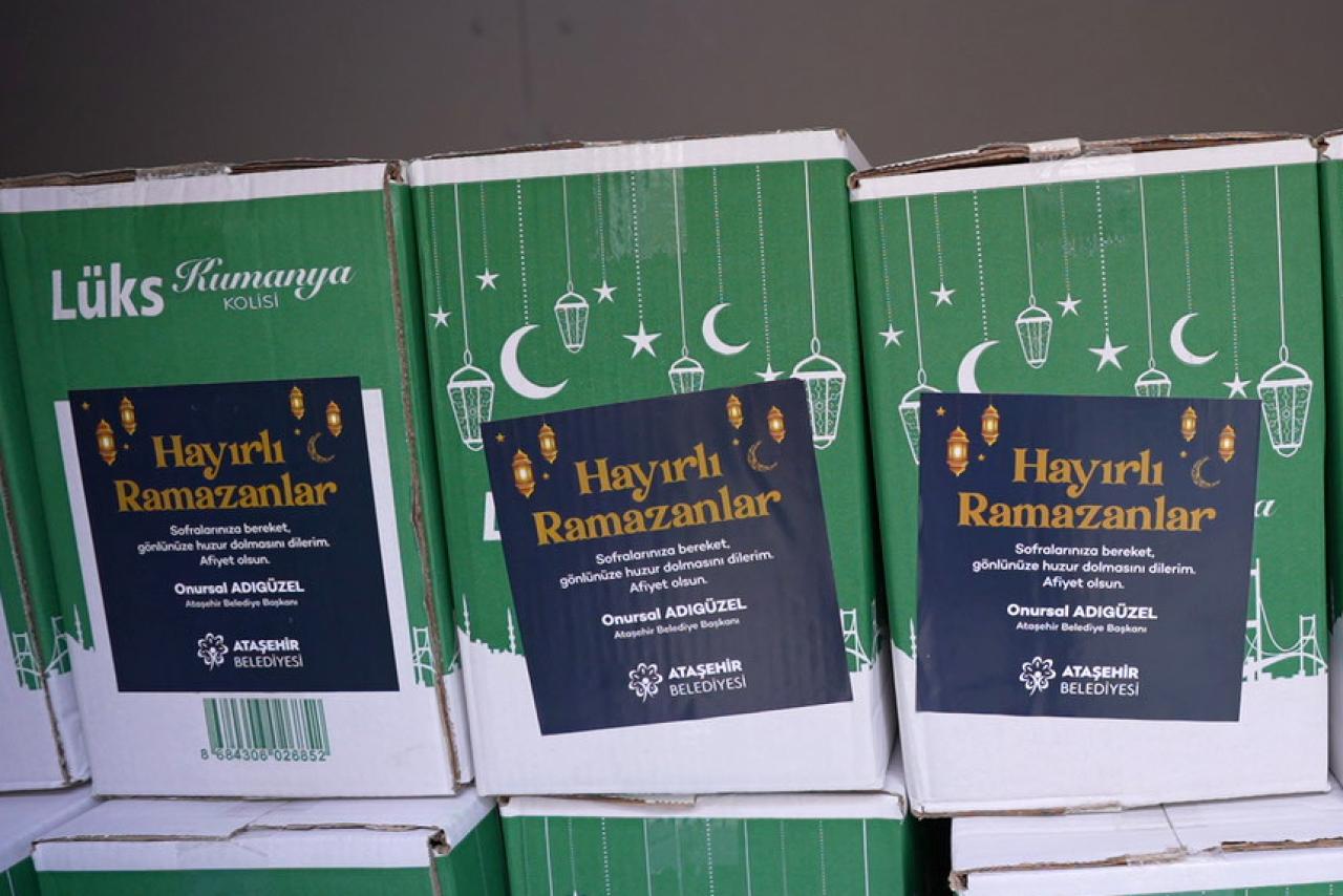 ATAŞEHİR’DE DAYANIŞMA VE PAYLAŞMA RUHU YAŞATILIYOR