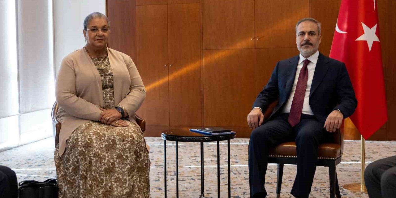 BAKAN FİDAN, BM LİBYA ÖZEL TEMSİLCİSİNİ KABUL ETTİ