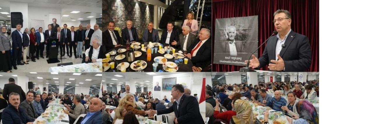 BAŞKAN AKSU, ÜÇ FARKLI İFTARDA KOMŞULARIYLA BULUŞTU