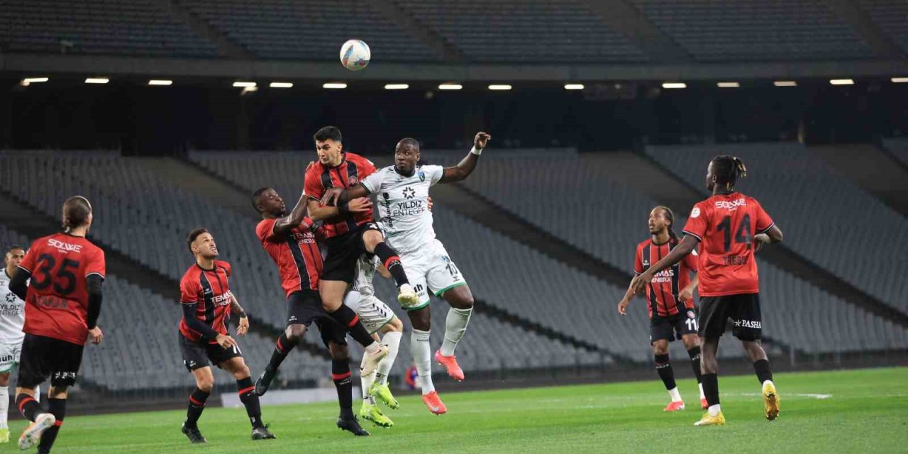 TRENDYOL 1. LİG: FATİH KARAGÜMRÜK: 1 - KOCAELİSPOR: 1