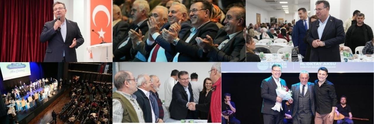 BAŞKAN AKSU, İFTARDA RİZE, ARTVİN VE TRABZONLU KOMŞULARIYLA BULUŞTU