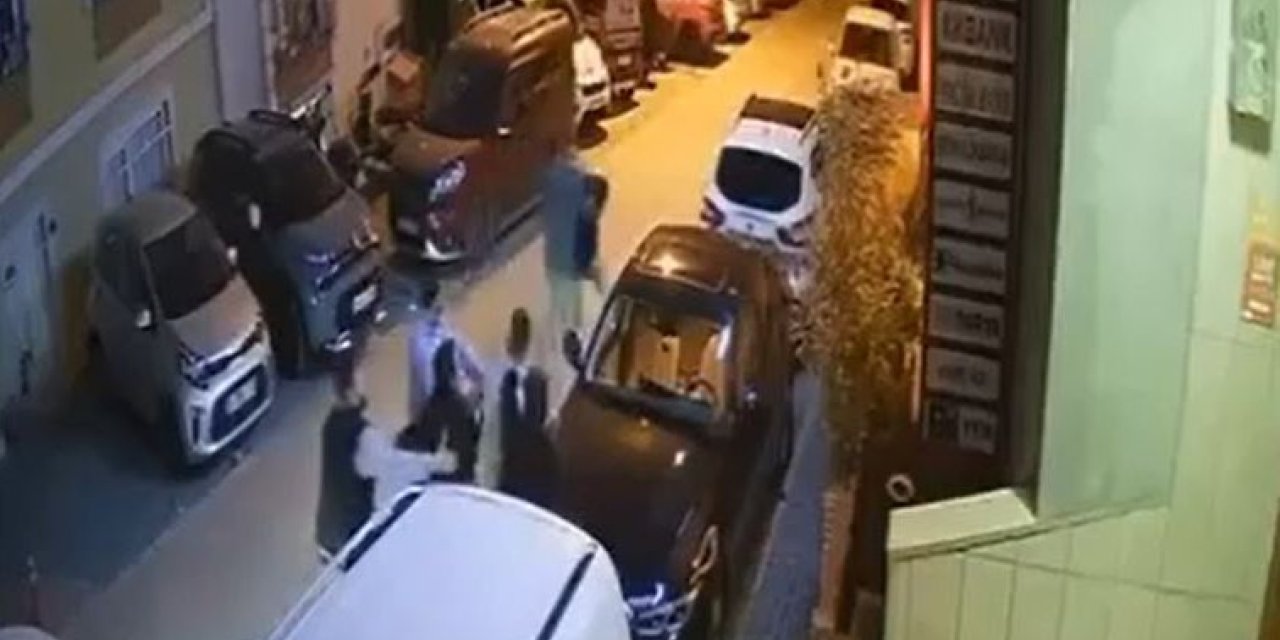 ESENYURT’TA KOMŞU KAVGASI KAMERADA