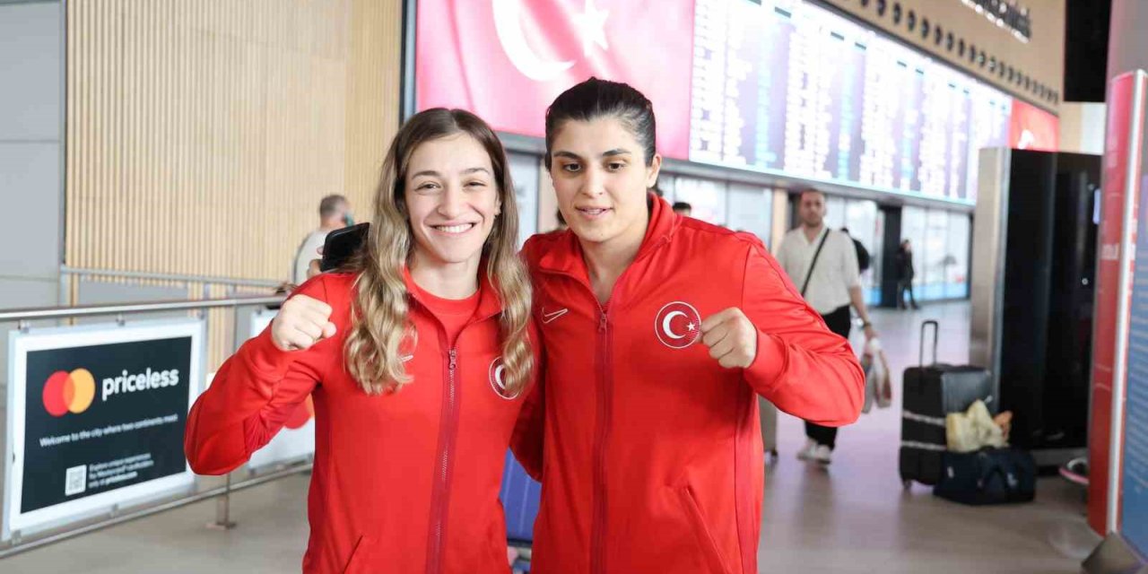 KADIN BOKS MİLLİ TAKIMI, YURDA DÖNDÜ
