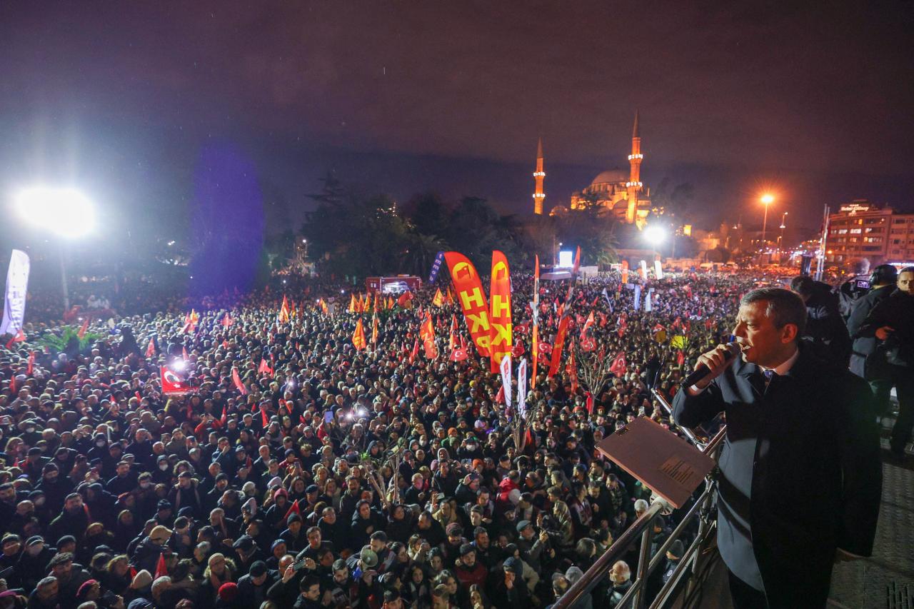 Cumhuriyet Halk Partisi Genel Başkanı Özgür Özel: “Bundan Sonra Sokaklardayız, Meydanlardayız”