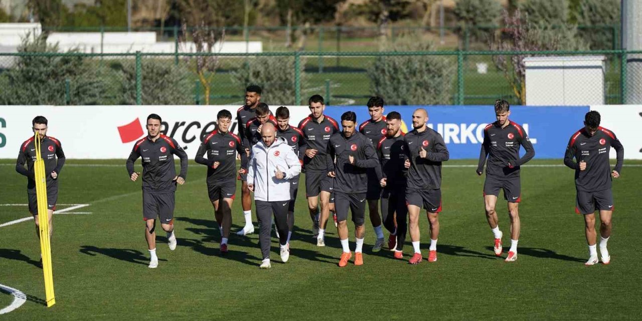 A MİLLİ TAKIM, MACARİSTAN MAÇININ HAZIRLIKLARINA BAŞLADI