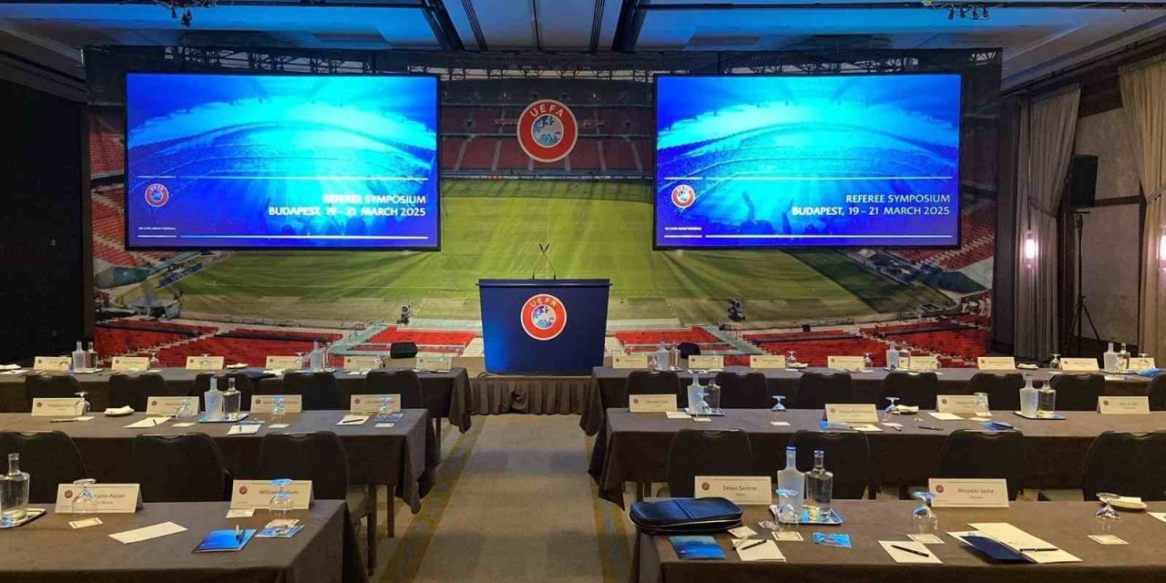 MHK BAŞKANI FERHAT GÜNDOĞDU, UEFA HAKEM SEMPOZYUMUNA KATILDI