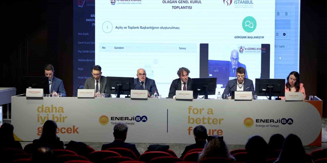 ENERJİSA ENERJİ, OLAĞAN GENEL KURUL TOPLANTISI GERÇEKLEŞTİ