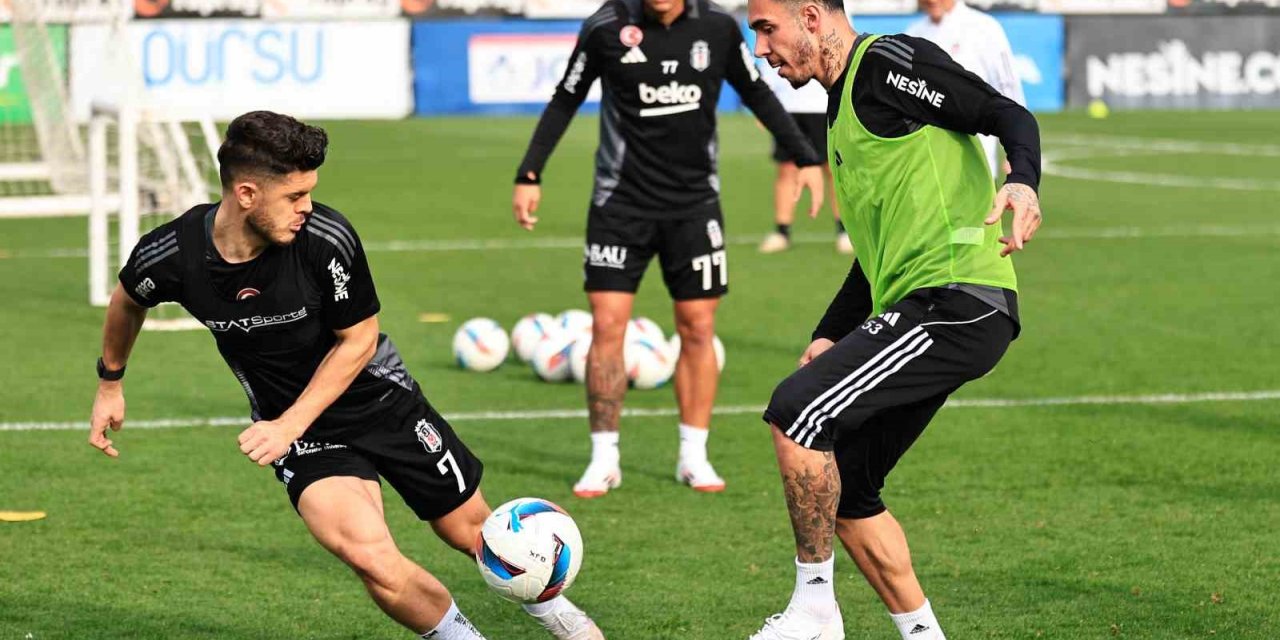 BEŞİKTAŞ’TA GALATASARAY MAÇI HAZIRLIKLARI DEVAM EDİYOR