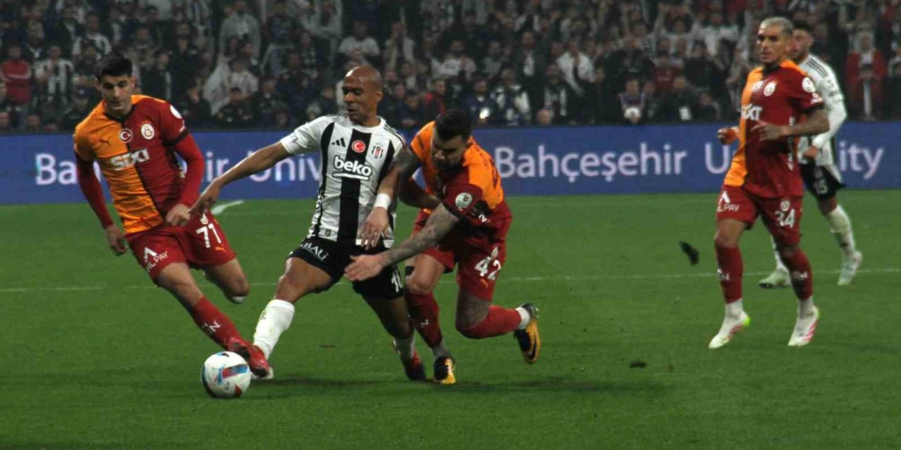 TRENDYOL SÜPER LİG: BEŞİKTAŞ: 2 - GALATASARAY: 1 (MAÇ SONUCU)