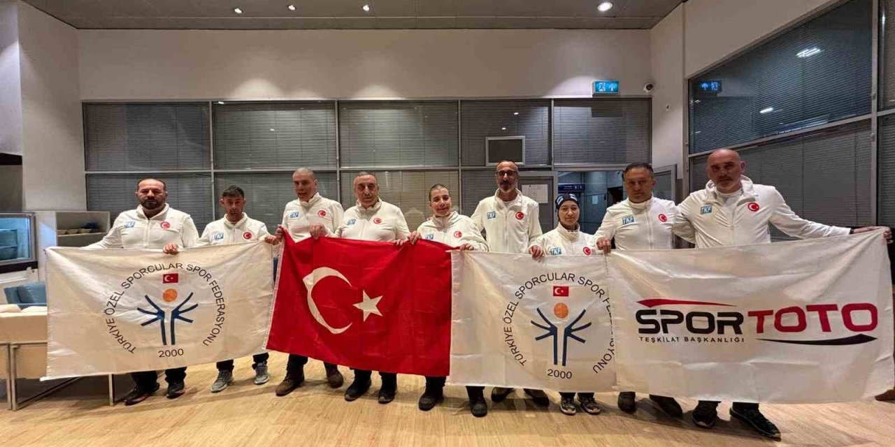 ÖZEL SPORCULAR KAYAK MİLLİ TAKIMI, DÜNYA ŞAMPİYONASI İÇİN FRANSA’YA GİTTİ