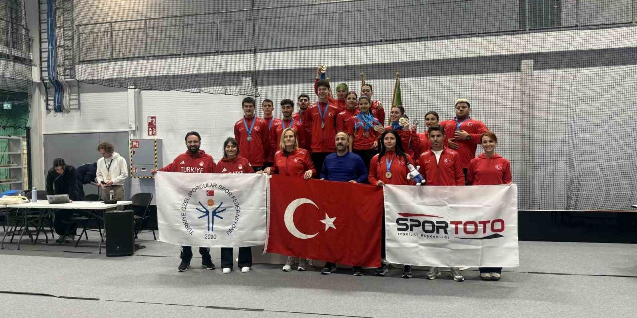 ÖZEL SPORCULAR PARA ATLETİZM MİLLİ TAKIMI AVRUPA ŞAMPİYONU