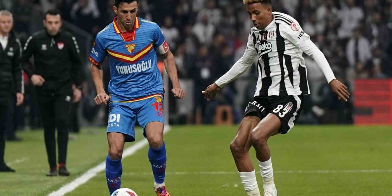 ZİRAAT TÜRKİYE KUPASI: BEŞİKTAŞ: 1 - GÖZTEPE: 1 (İLK YARI)