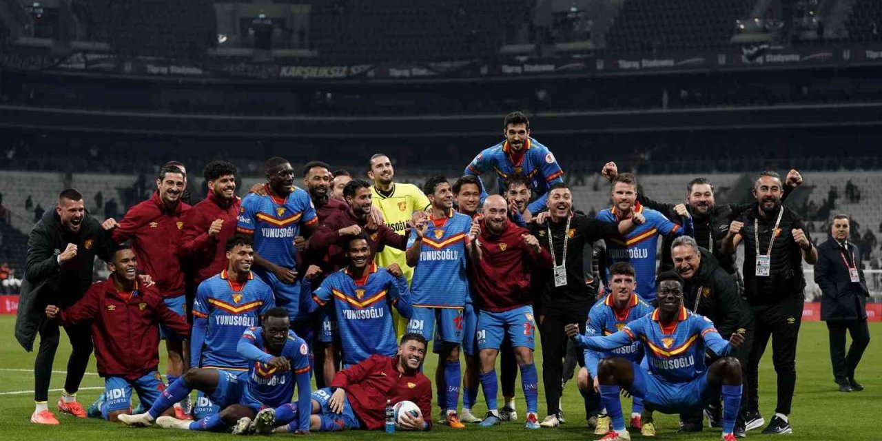 ZİRAAT TÜRKİYE KUPASI: BEŞİKTAŞ: 1 - GÖZTEPE: 3 (MAÇ SONUCU)