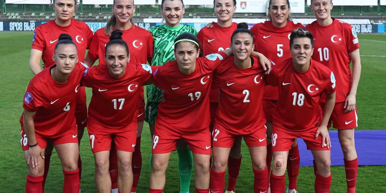 KADIN A MİLLİ FUTBOL TAKIMI, SLOVENYA’YA MAĞLUP OLDU